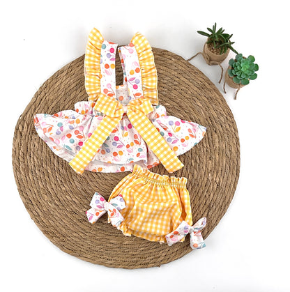 Conjunto Cerezas Vichy