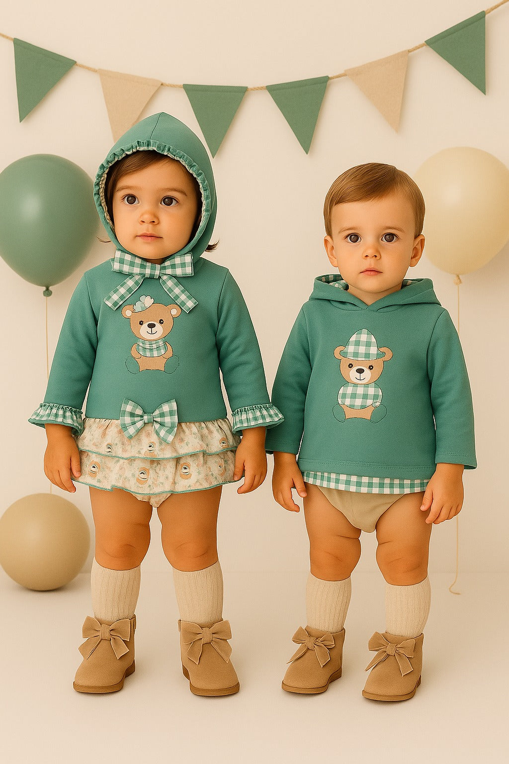 Conjunto Navidad Verde