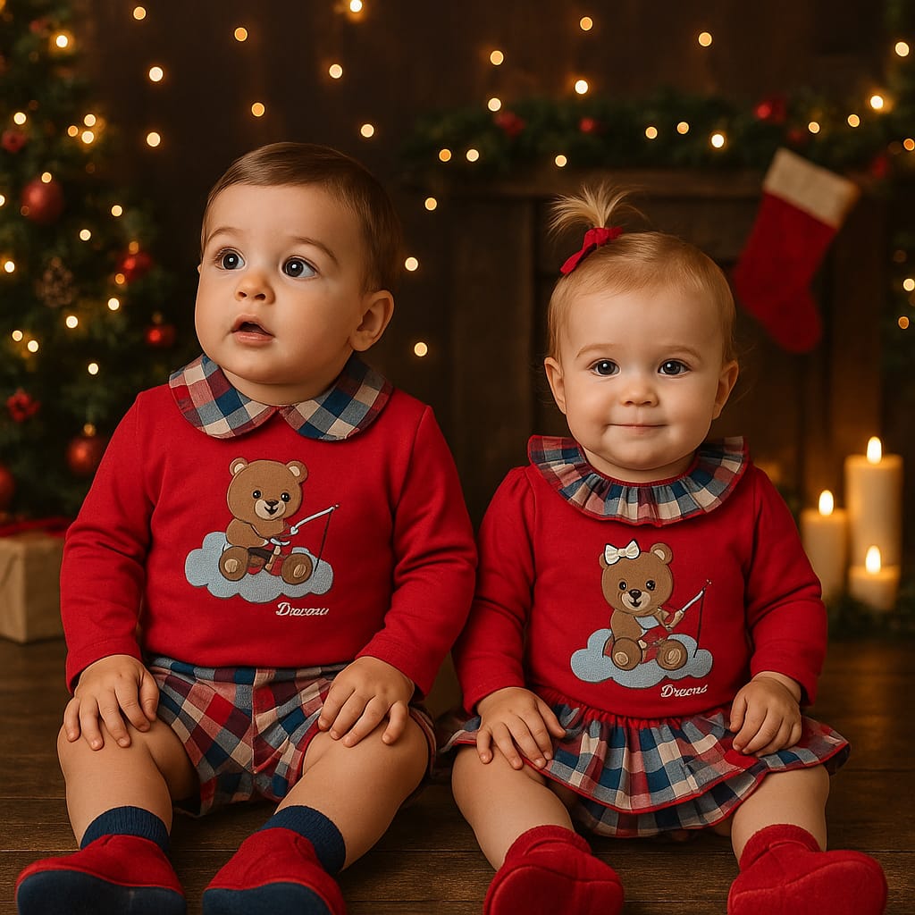 Vestido Dreams Navidad Rojo
