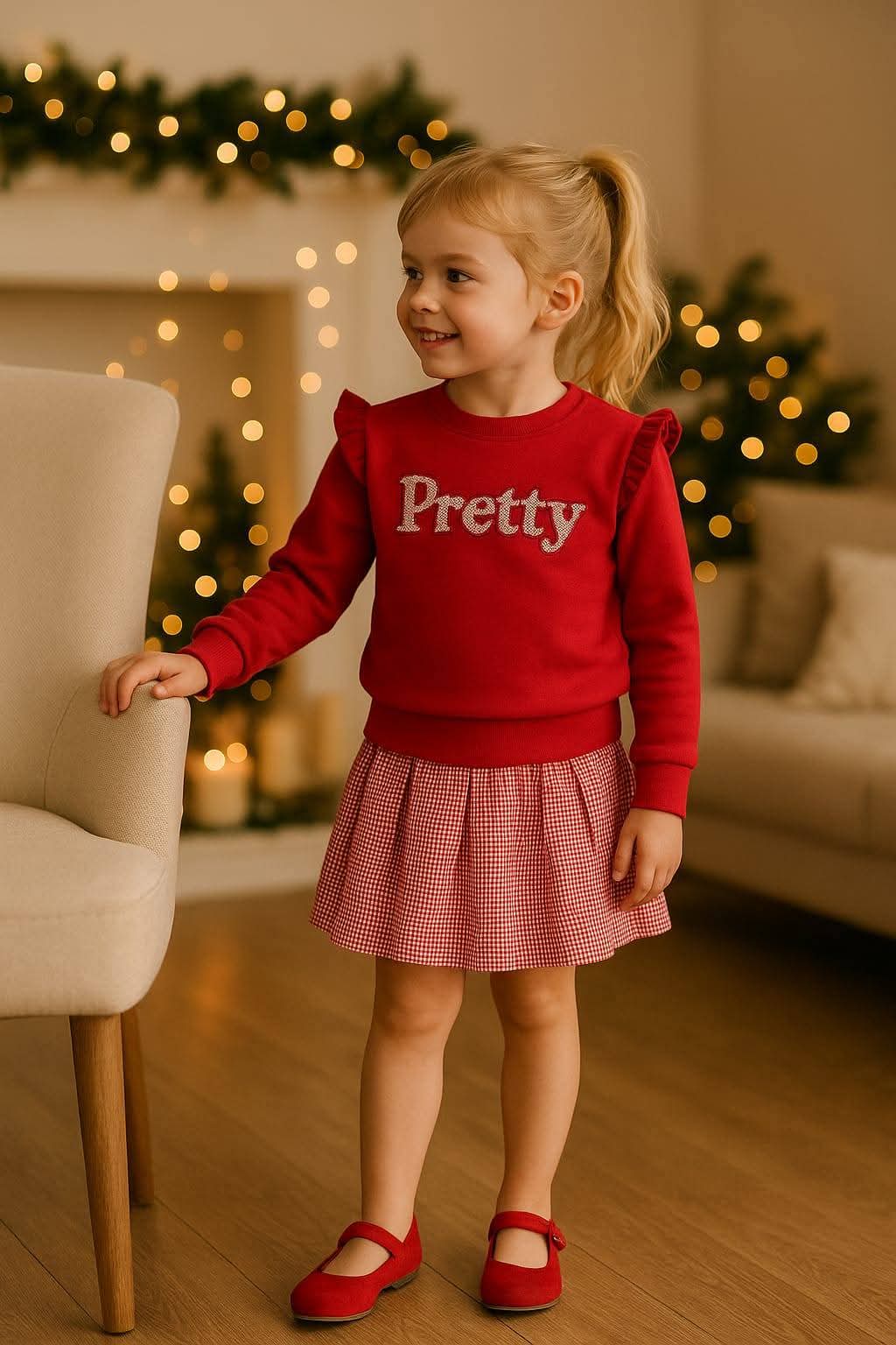 Conjunto Fada Gato Rojo