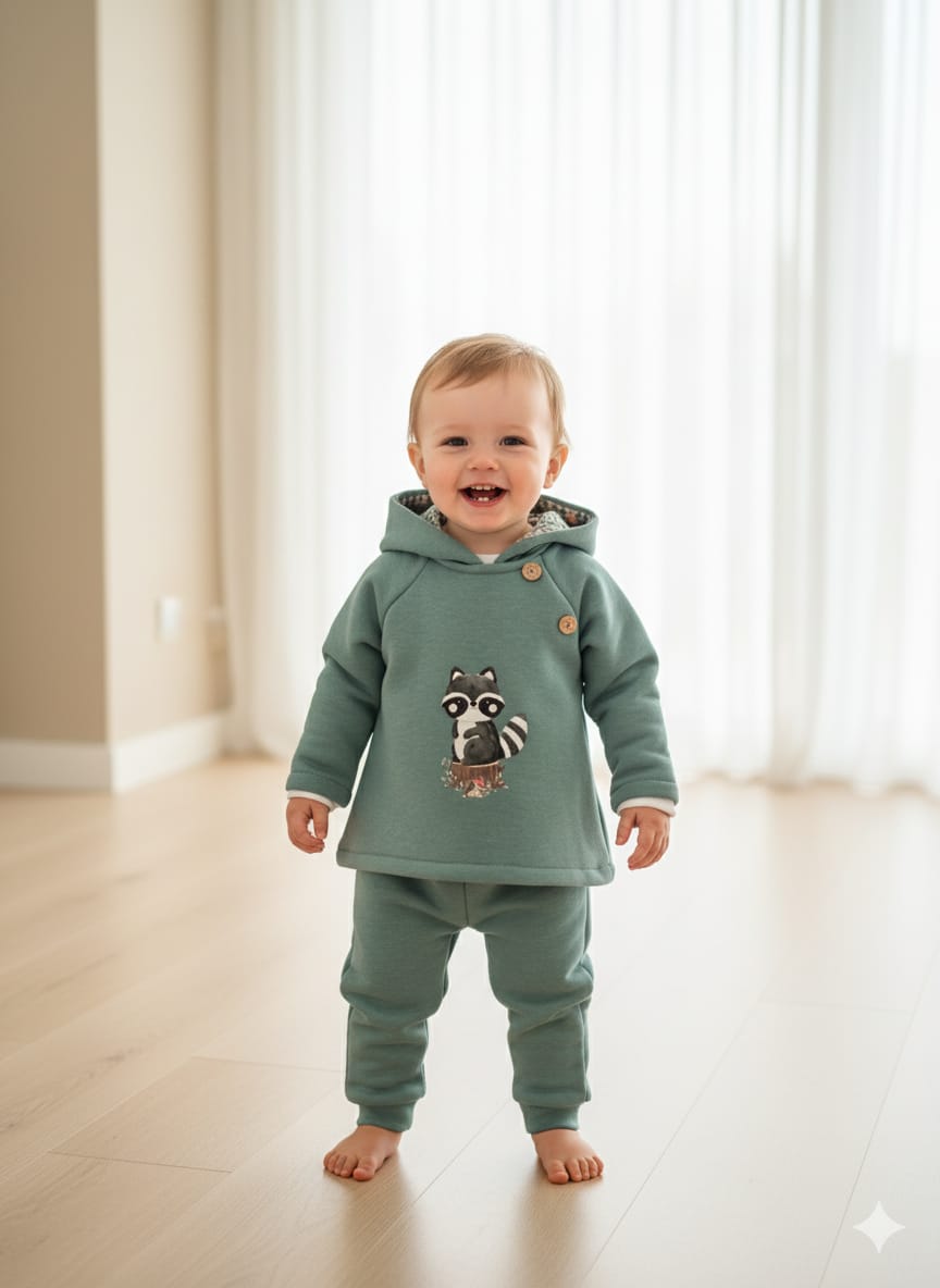 Conjunto 3 Piezas Garden Green Niño