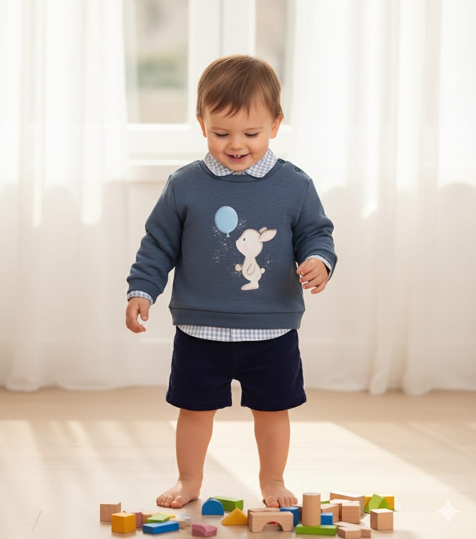 Conjunto 3 Piezas Sisi Niño