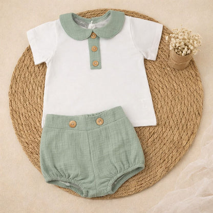 Conjunto Niño Corazon De Menta