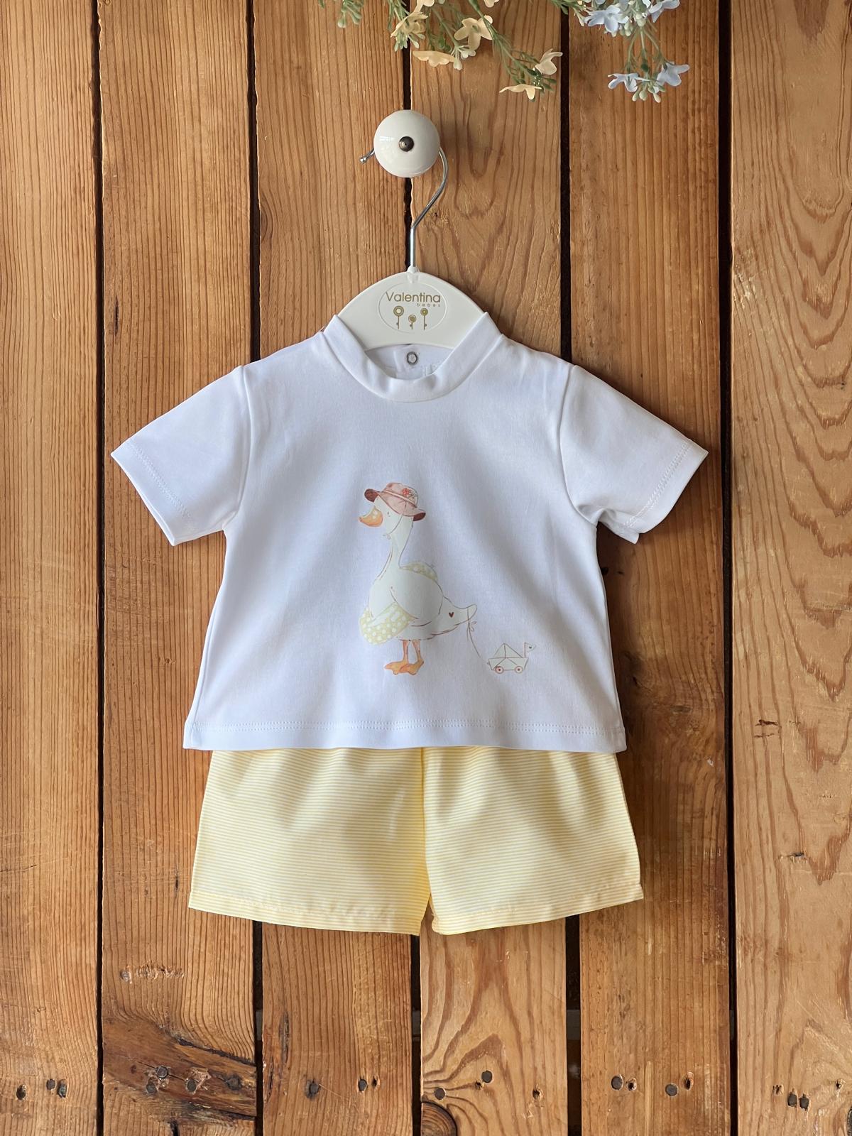Conjunto Niño Yellow Duck