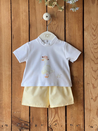 Conjunto Niño Yellow Duck