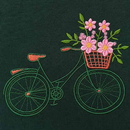 Conjunto Bebe Bici Flores