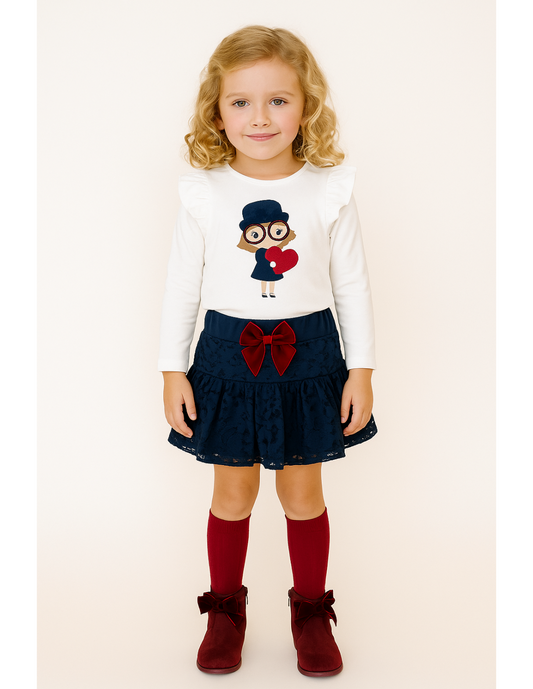 Conjunto Falda Popins