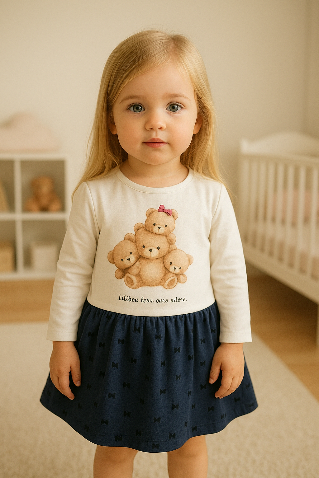 Vestido Chicco Ositos