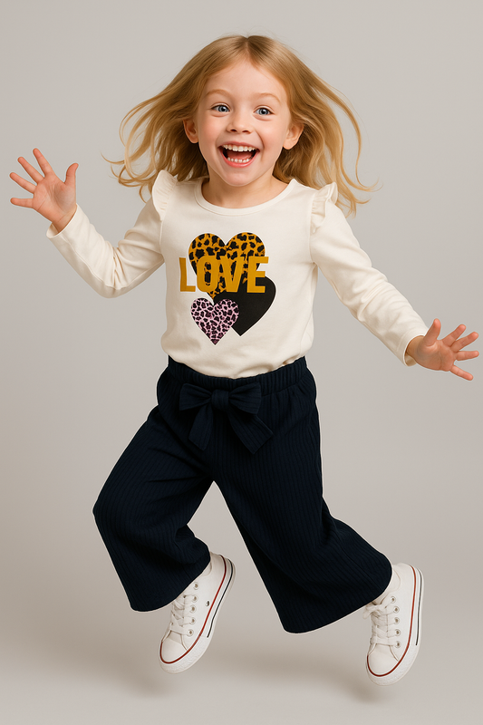 Conjunto Leggins Love Corazones