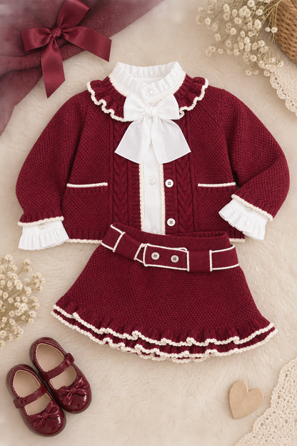 Conjunto 3P Falda Rahigo Navidad