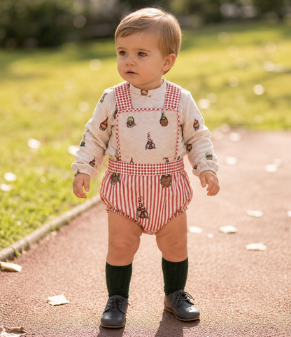 Conjunto Gnomos Niño | Sonajero Kids