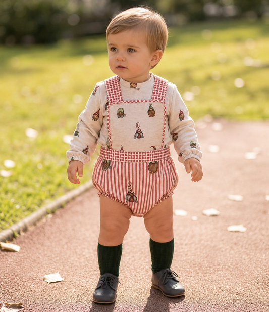 Conjunto Gnomos Niño | Sonajero Kids