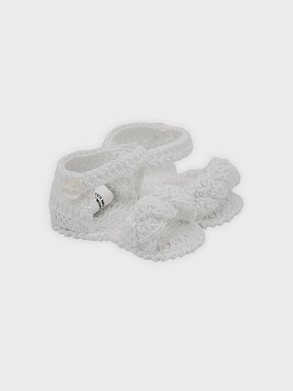 Sandalia Crochet Trenza