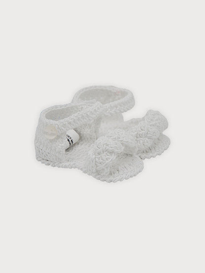 Sandalia Crochet Trenza