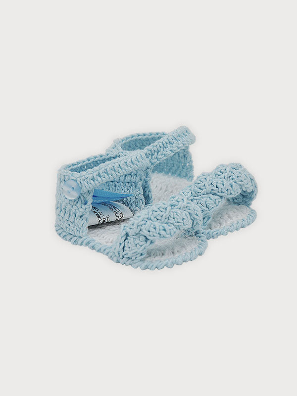 Sandalia Crochet Trenza