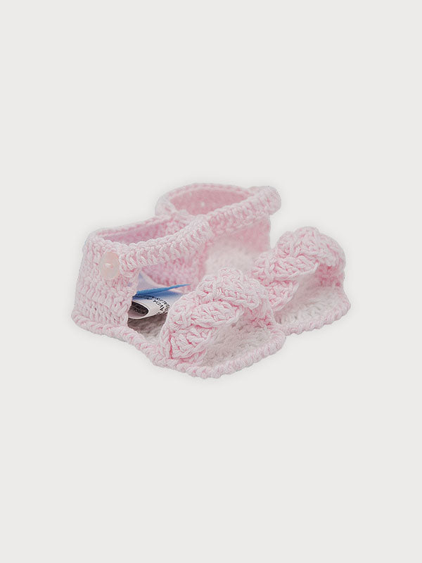 Sandalia Crochet Trenza