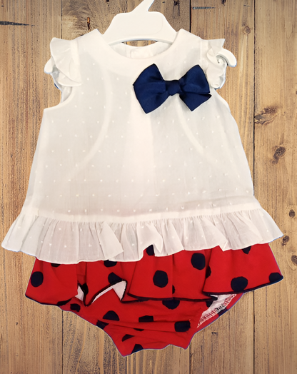 Conjunto Rojo Topo