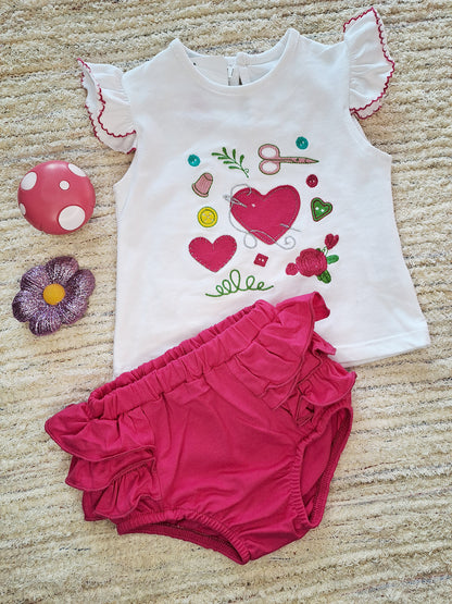 Conjunto Bebé Corazón