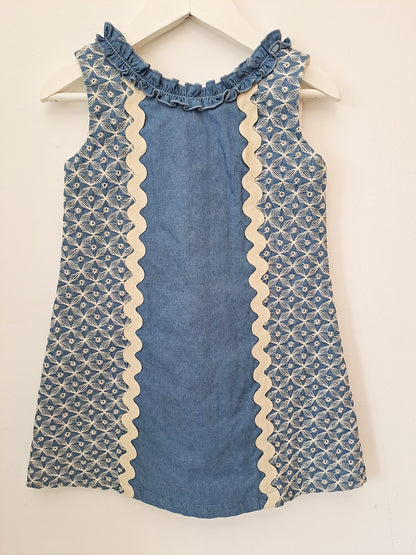 Vestido Denim azul