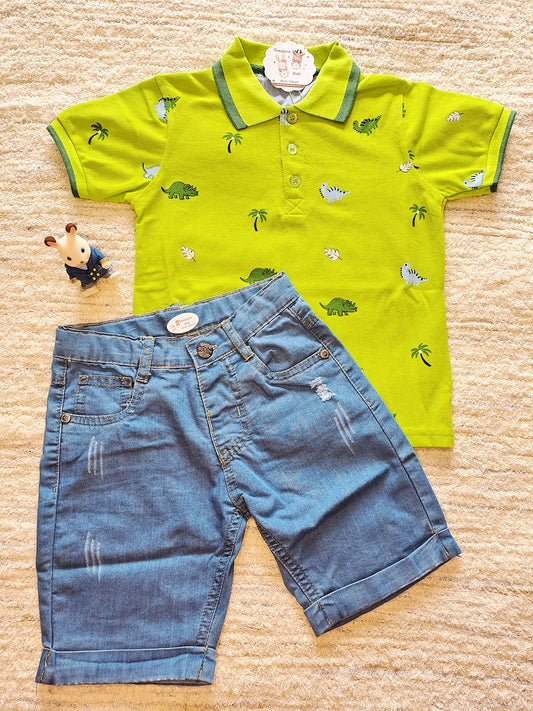 Conjunto Niño Vaquero Polo