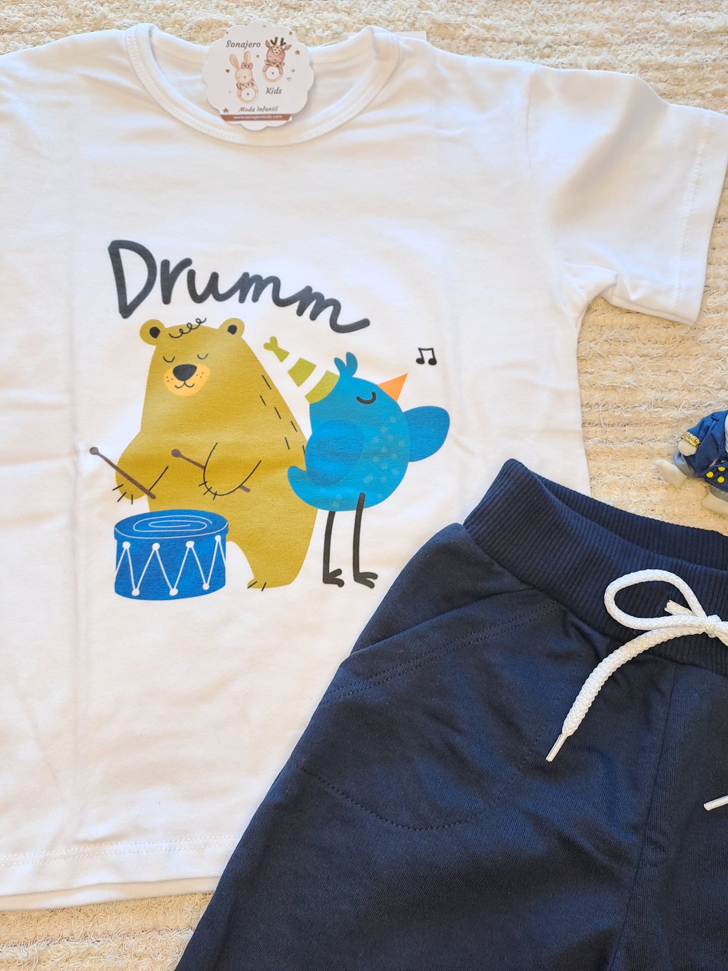 Conjunto Drumm Bear Bird